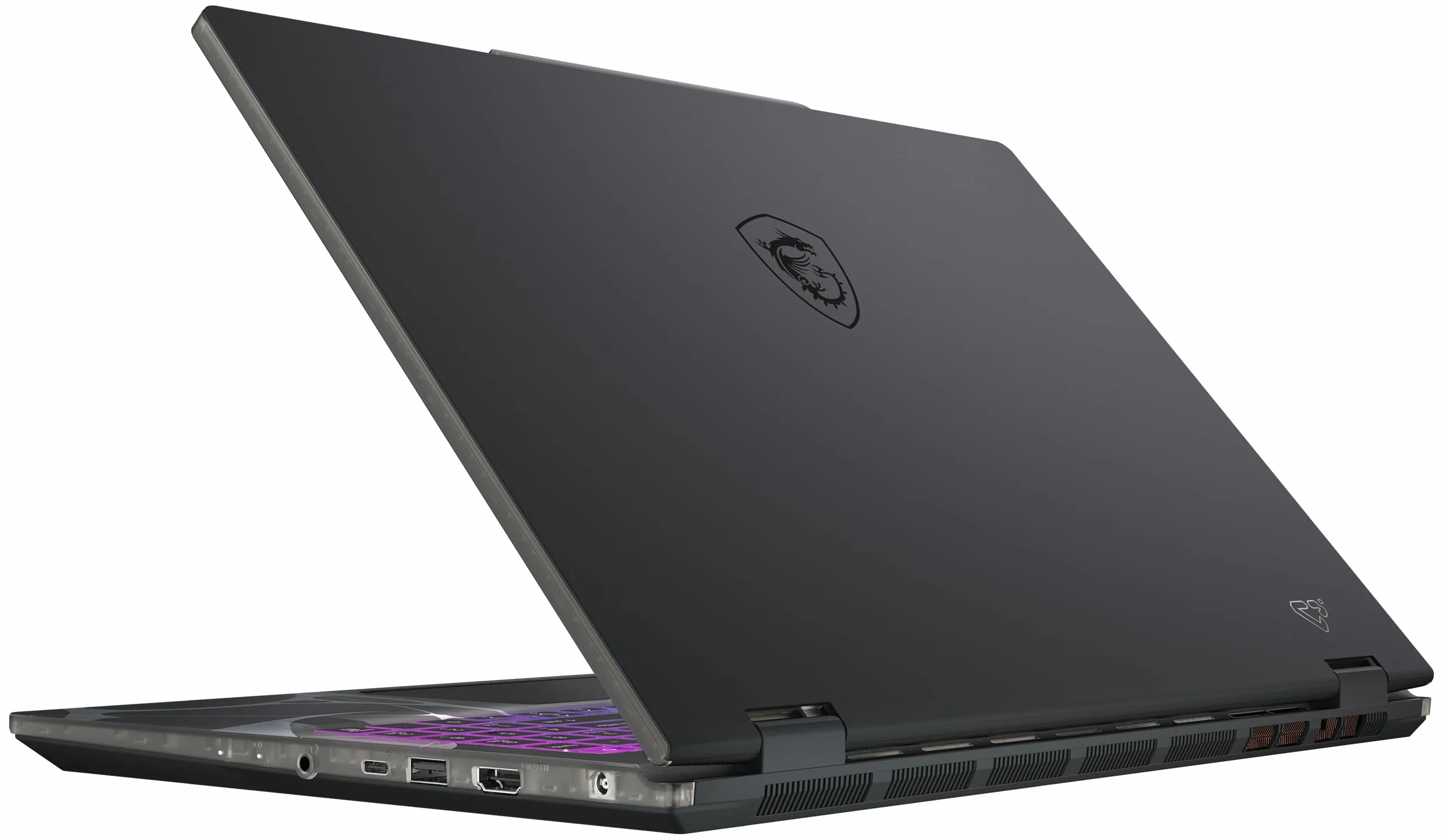 MSI Cyborg 15, laptop gamingowy, wyświetlacz 15,6 cala, Full-HD 144 Hz, Intel Core 7 240H, NVIDIA GeForce RTX 5060, 16 GB DDR5, 1 TB SSD, Windows 11 Home, klawiatura QWERTZ, czarna, B2RWFKG-068