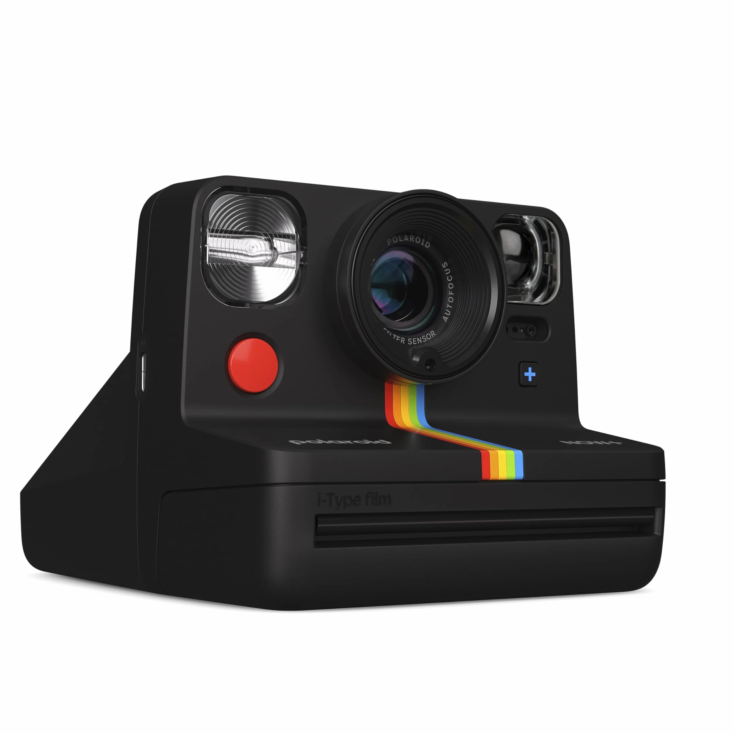 Polaroid Now+ Generation 2 - Aparat + Pakiet filmowy (16 zdjęć w zestawie) - Czarny - Natychmiastowa kamera filmowa sterowana aplikacją Bluetooth (6250)