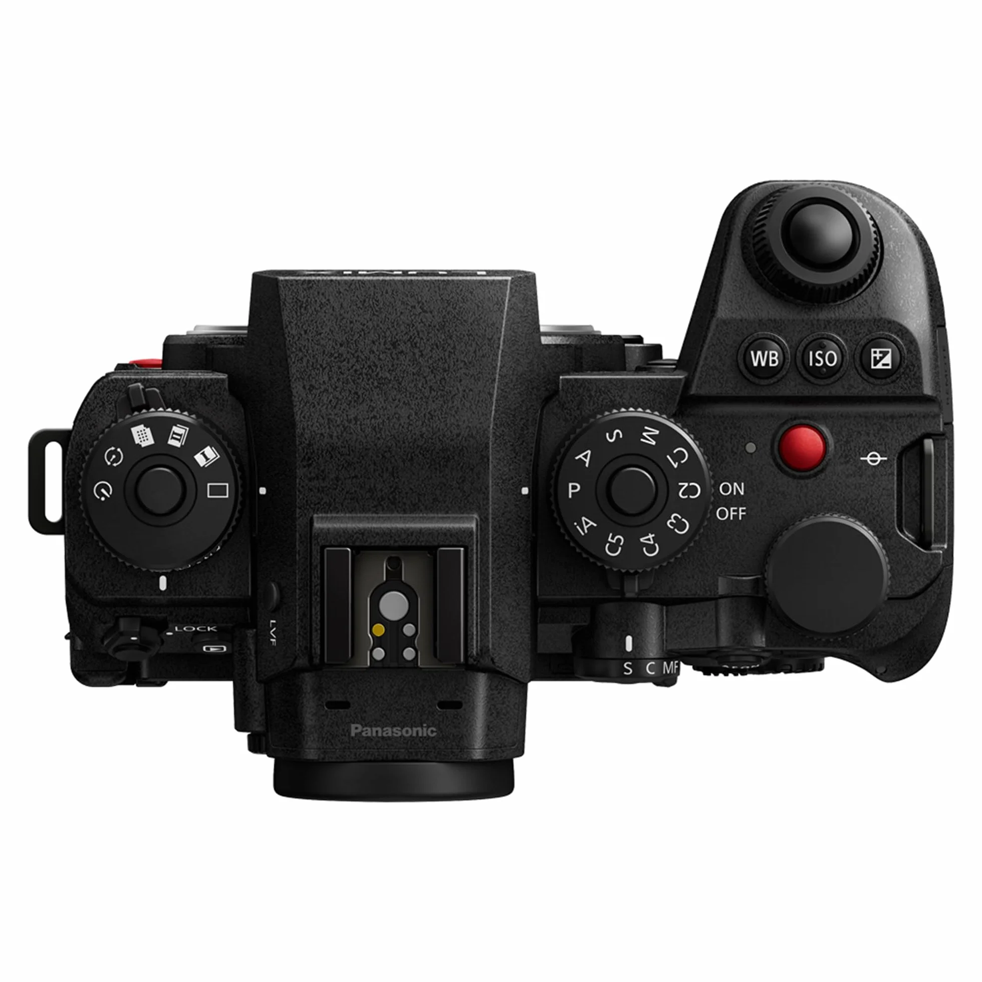 Panasonic LUMIX DC-S1M2E | Pełnoklatkowy aparat bezlusterkowy, 24MP, 4K 120p, 5.1K 60p Open Gate, ProRes RAW, fazowy Hybrydowy AF, L-Mount, sam korpus, czarny