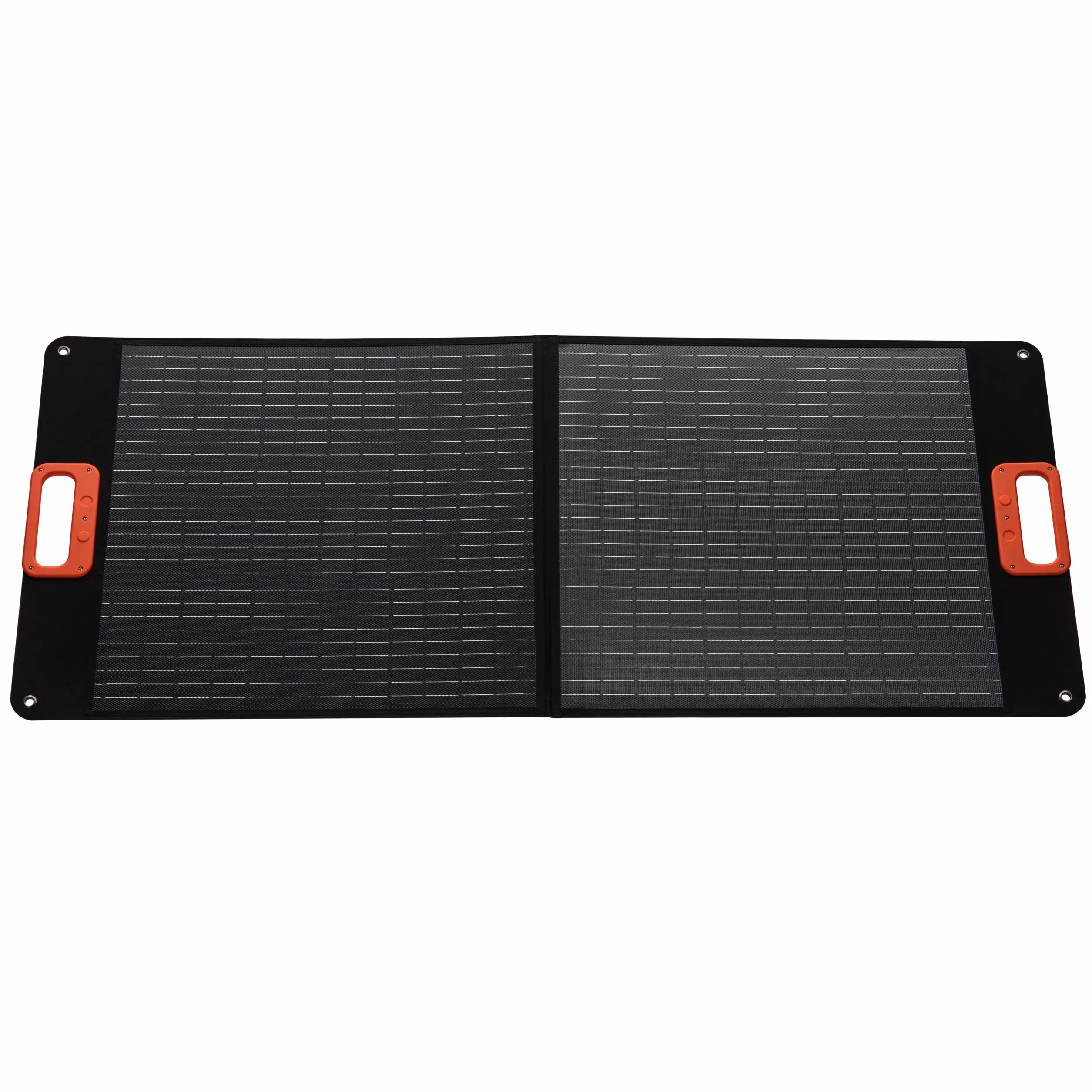 Technaxx Składany panel słoneczny 100 W TX-206, przenośna monokrystaliczna ładowarka słoneczna do wszystkich popularnych elektrowni z wyjściami USB-A/USB-C/XT60/DC7909/MC4/Anderson – do użytku na