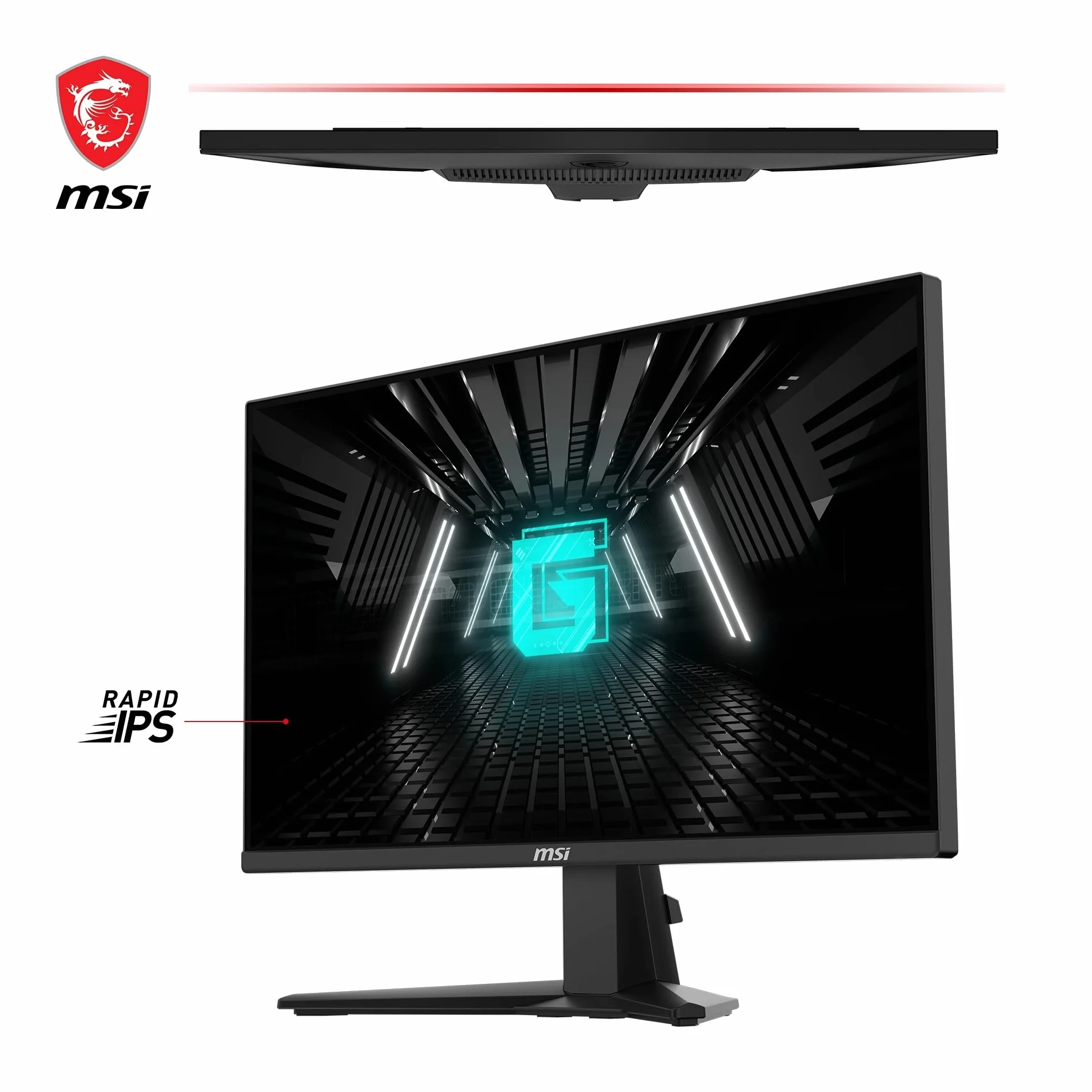 Msi G255F G255F Monitor, Czarny, 24.5"
