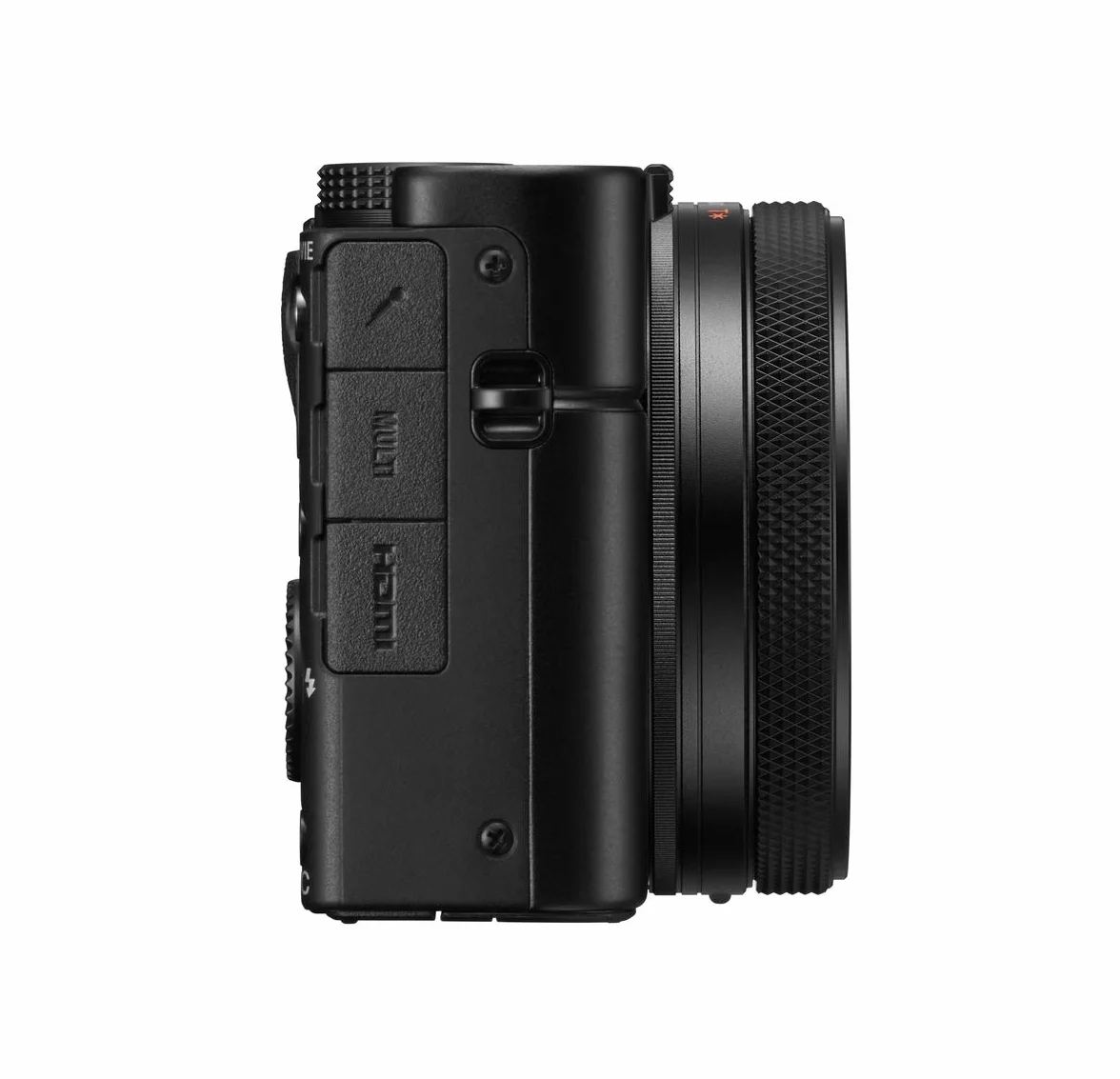 Sony RX100 VII kompaktowa kamera premium z wideo 4K, 24-200 mm F2.8-4.5, obiektyw Zeiss zoom, czujnik 1", autofokus do śledzenia wzroku dla ludzi i zwierząt, nagrywanie filmów 4K i pochylany