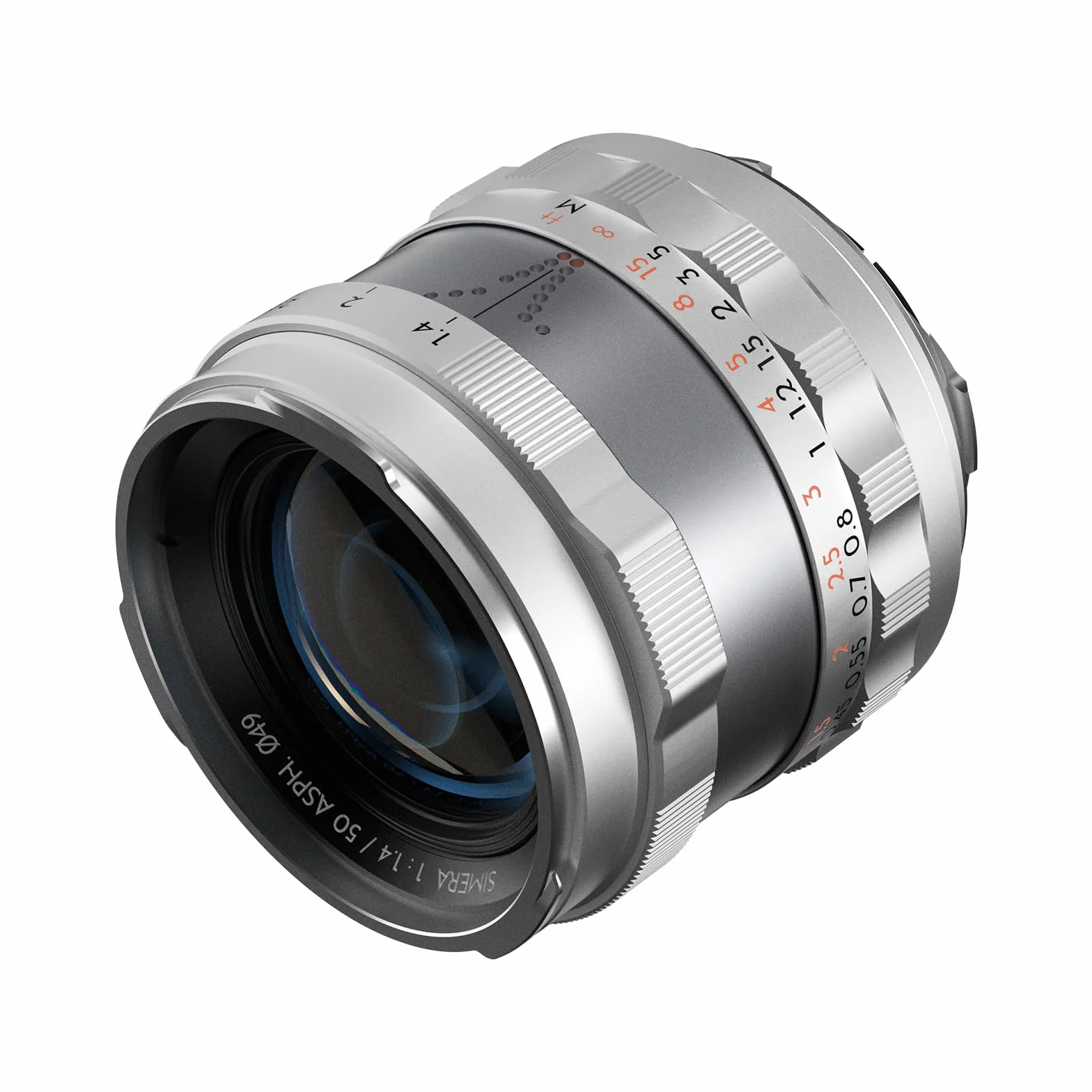 THYPOCH Full Frame Photography Lens Simera 50 mm f1.4 do Leica M Mount - Silver