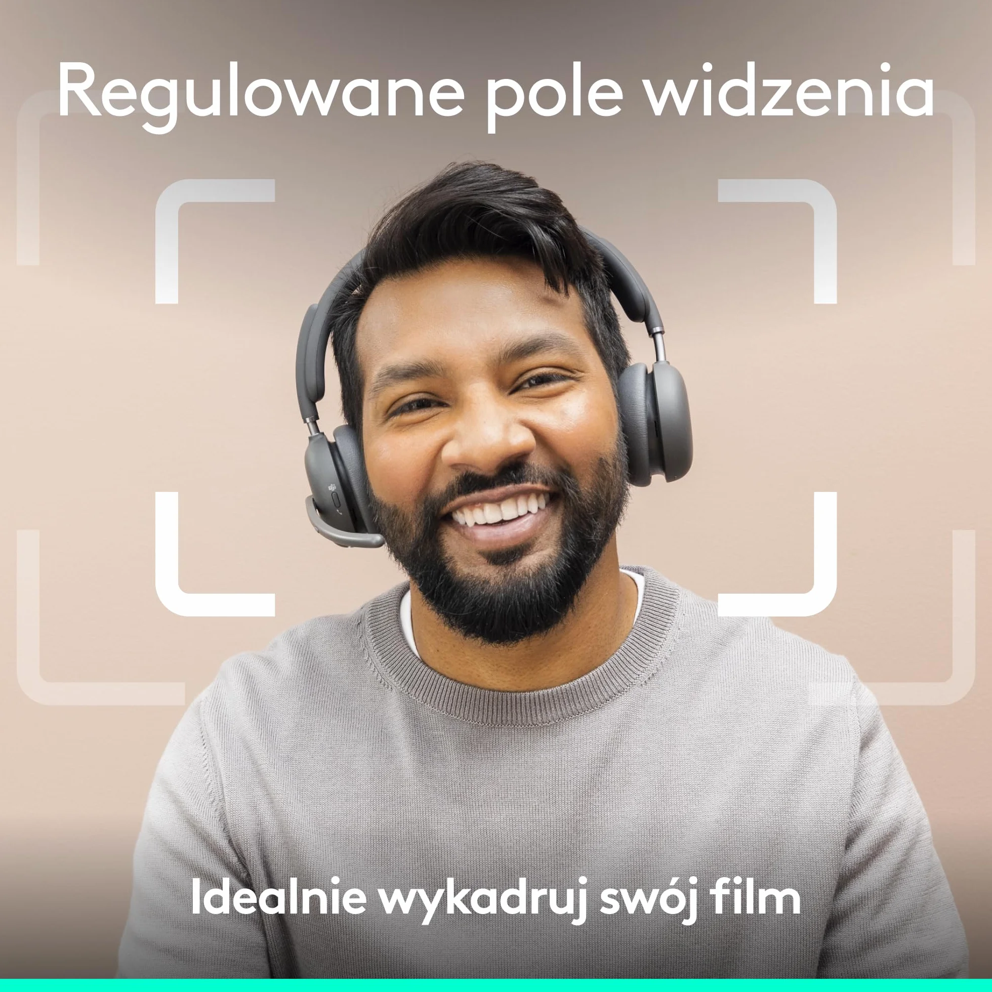 Logitech Brio 4K, logowanie biometryczne za pomocą Windows Hello, automatyczna korekcja natężenia światła, redukcja szumów, zgodność z Microsoft Teams, Zoom, Google Meet, komputerem PC/Mac