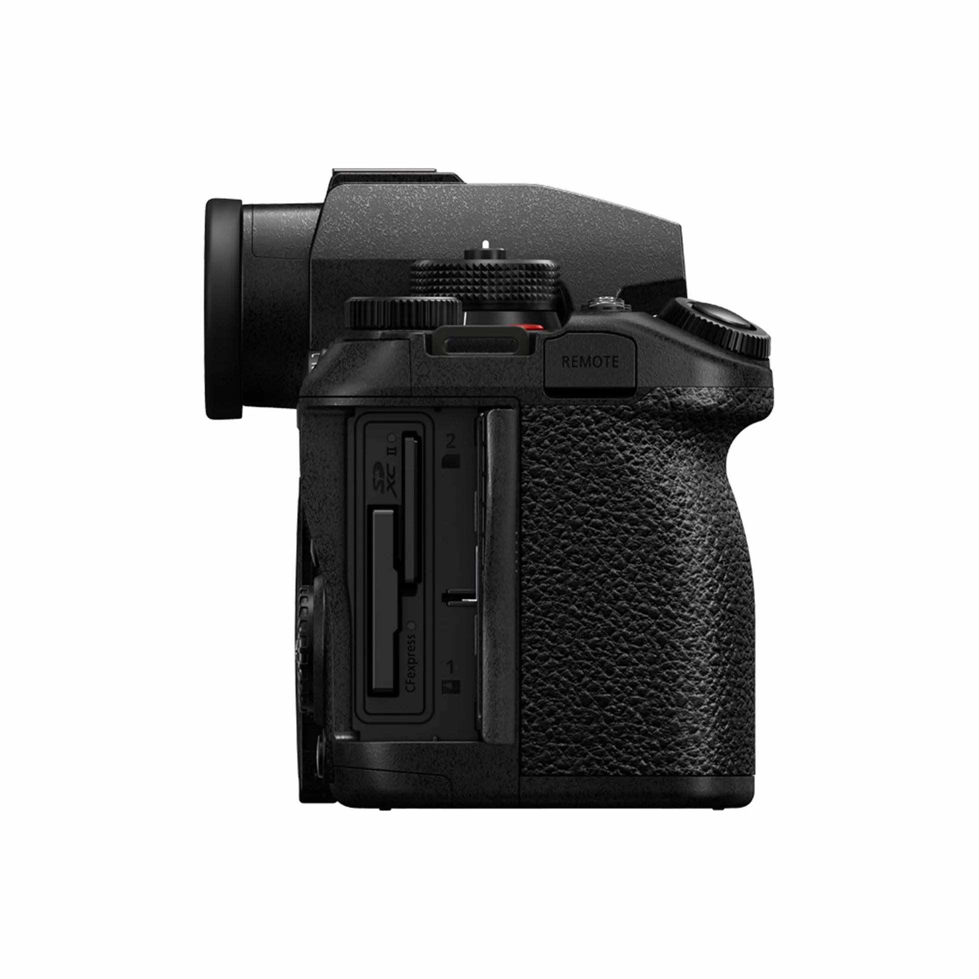 Panasonic LUMIX DC-S1M2E | Pełnoklatkowy aparat bezlusterkowy, 24MP, 4K 120p, 5.1K 60p Open Gate, ProRes RAW, fazowy Hybrydowy AF, L-Mount, sam korpus, czarny