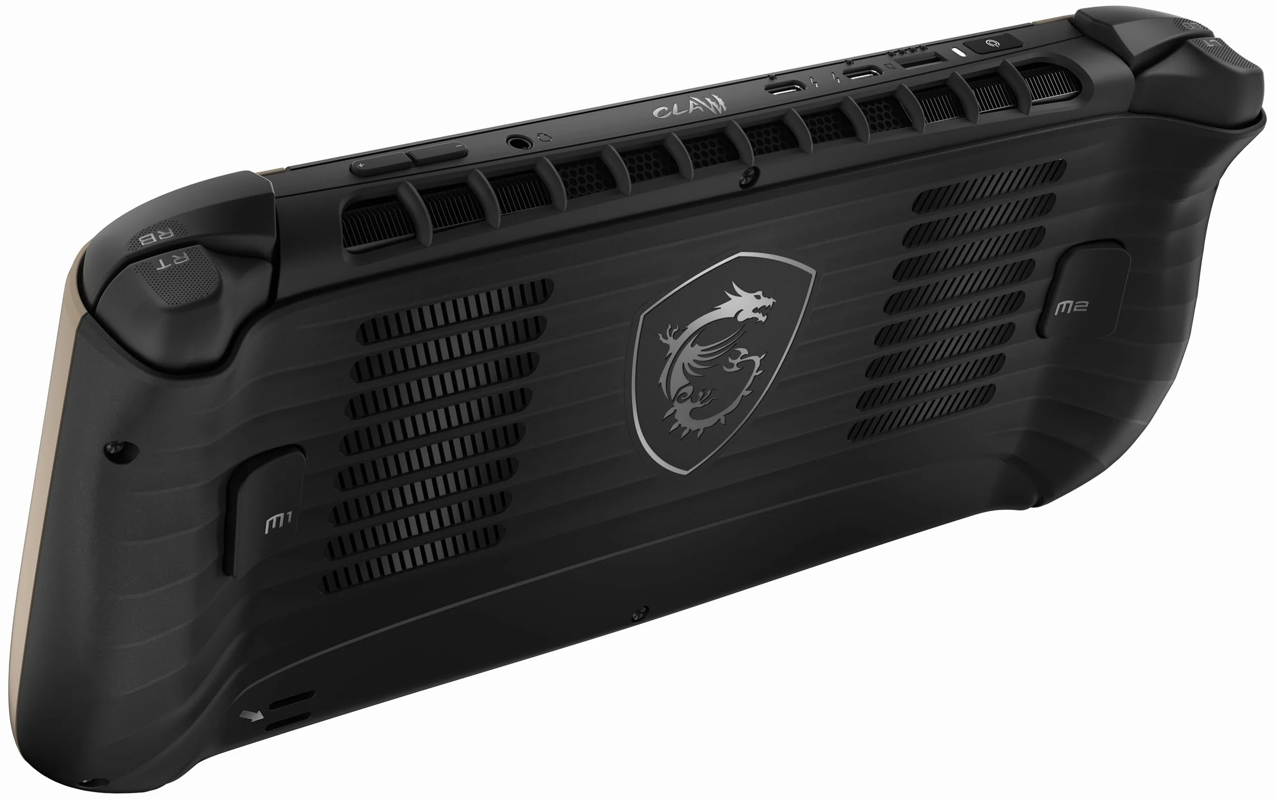 MSI Claw 8 AI+ Gaming Handheld, 8-calowy wy?wietlacz FHD+ 120 Hz, procesor Intel Core Ultra 7 258 V, 32 GB RAM, 1 TB SSD, karta graficzna Intel Arc, Windows 11 Home, czarny/Sandstorm, A2VM-015