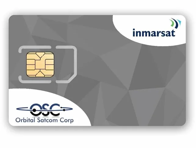 Inmarsat BGAN przedpłacona karta SIM