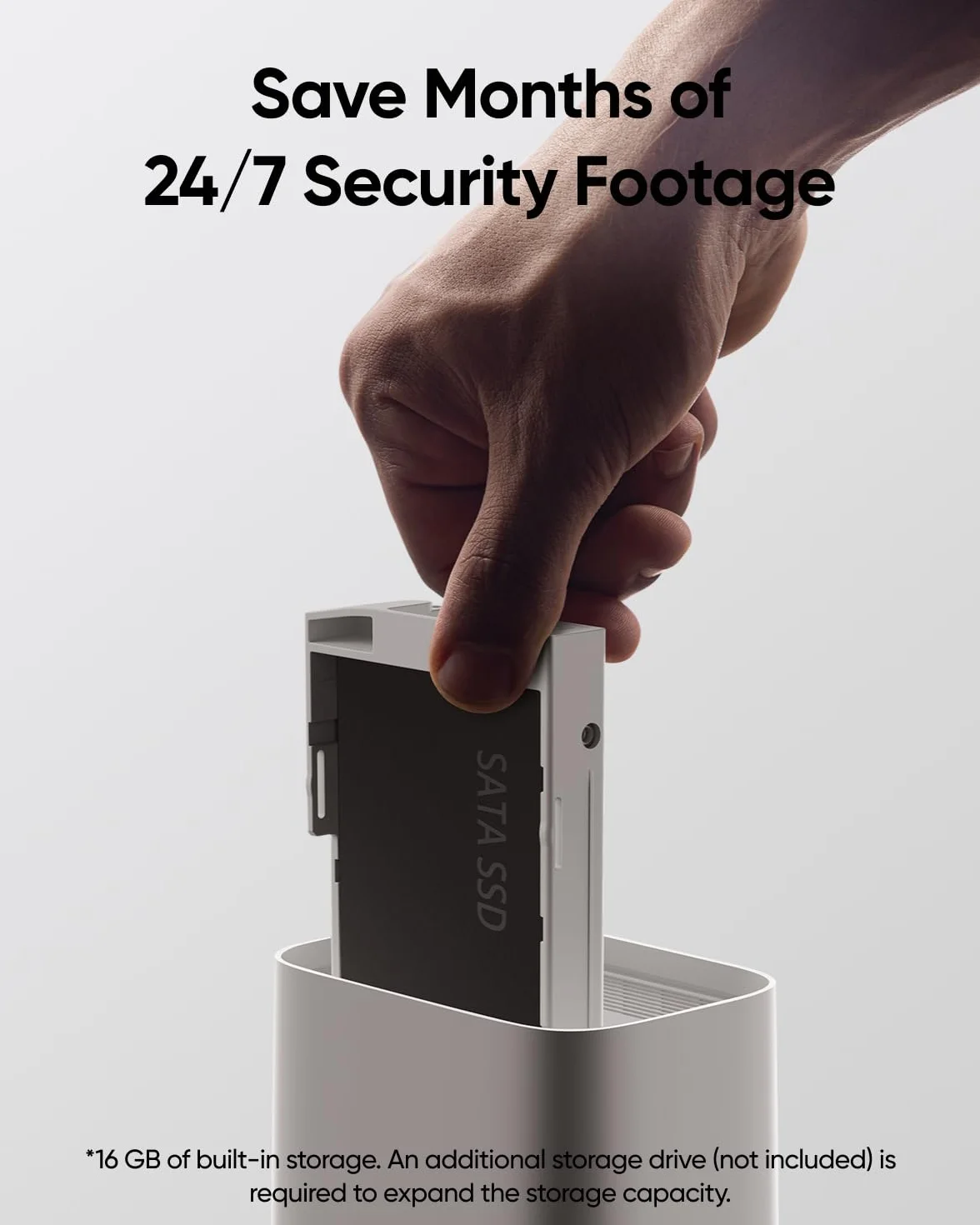 Eufy Security Eufycam E330 Kamera, Czarny/Szary, ‎11,4 x 6,7 x 0,01 cm; 231,33 g