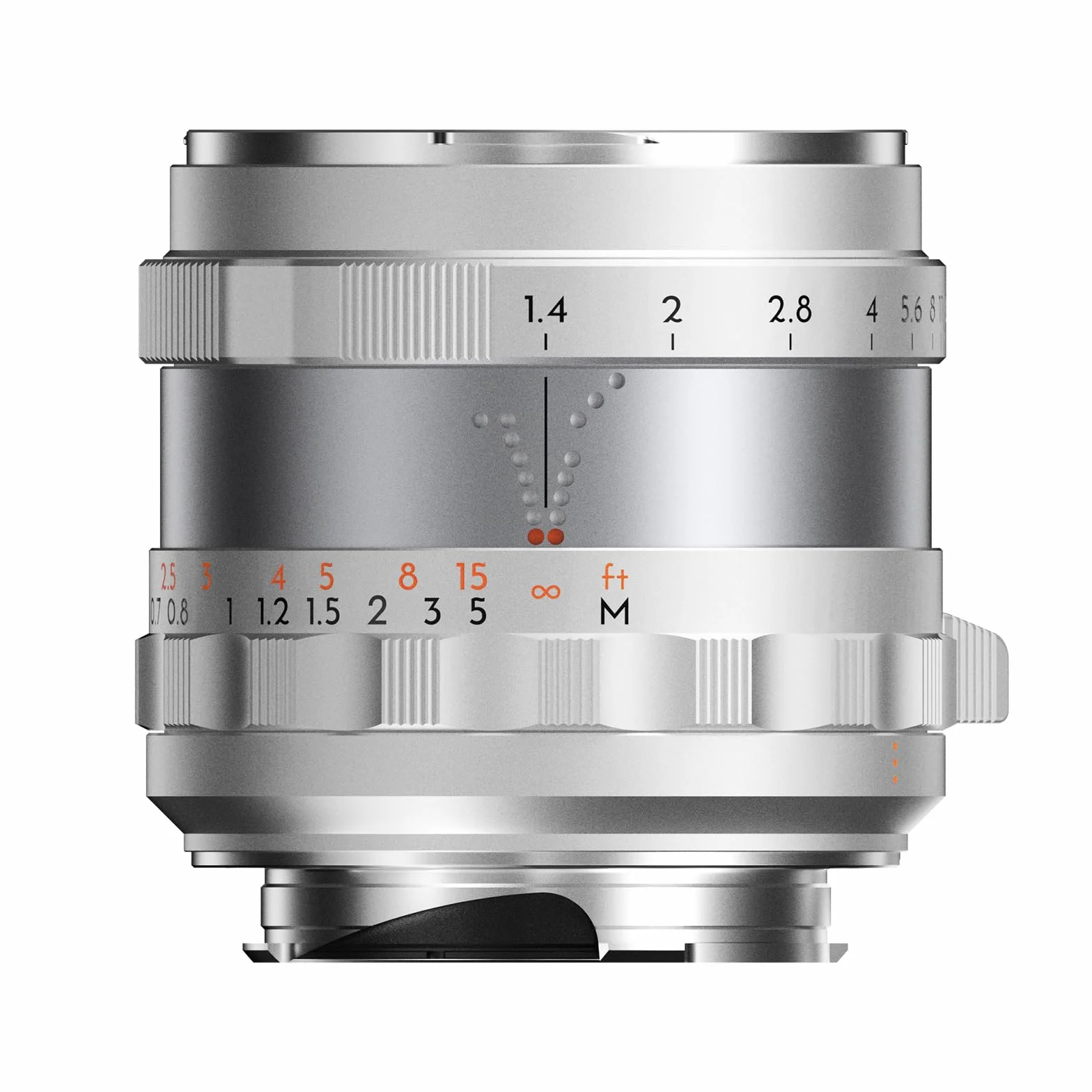 THYPOCH Full Frame Photography Lens Simera 50 mm f1.4 do Leica M Mount - Silver