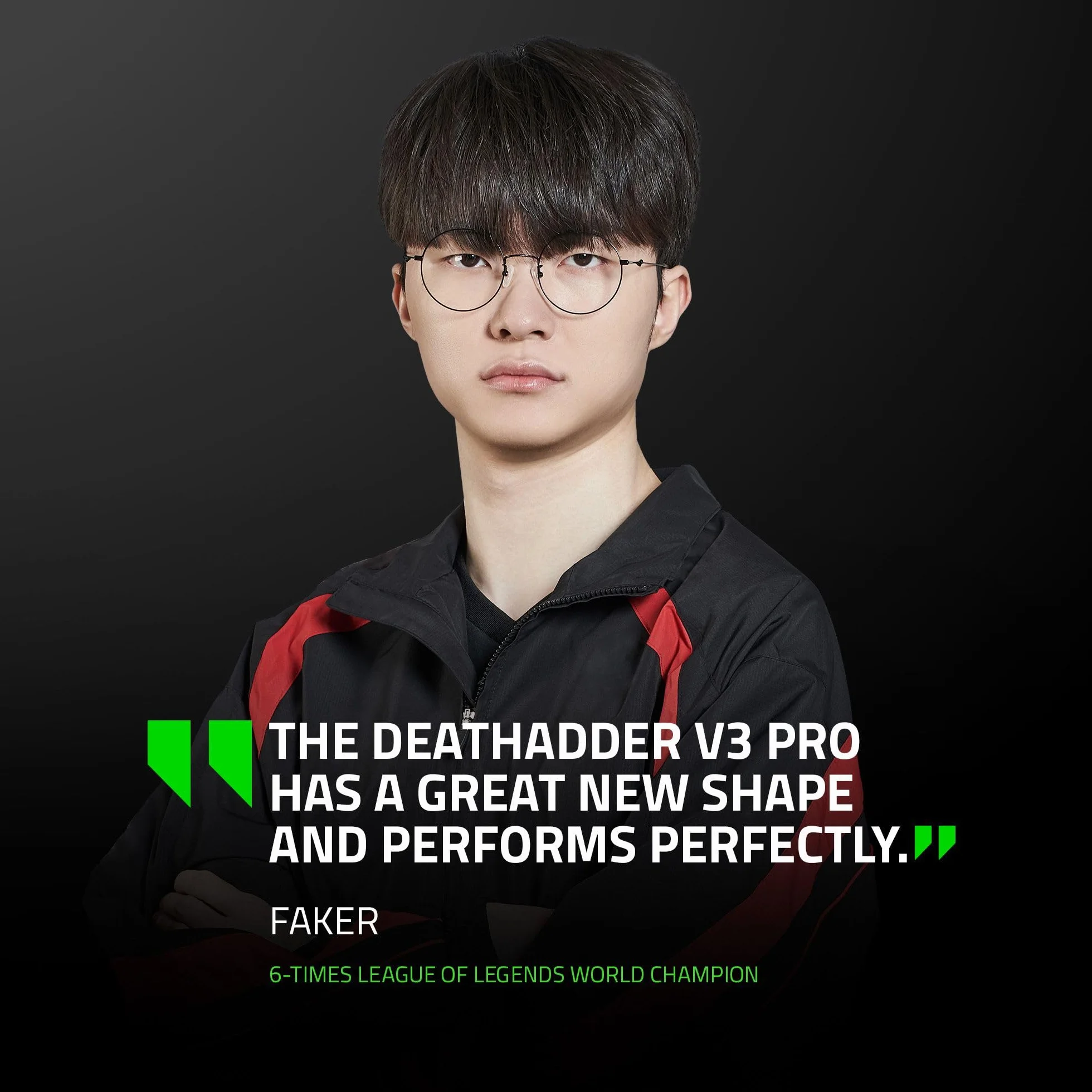 Razer DeathAdder V3 Pro HyperPolling bezprzewodowy adapter - ultralekka bezprzewodowa ergonomiczna mysz e-sportowa (63 g, czujnik optyczny Focus Pro 30K, optyczne przełączniki myszy Gen-3), kolor