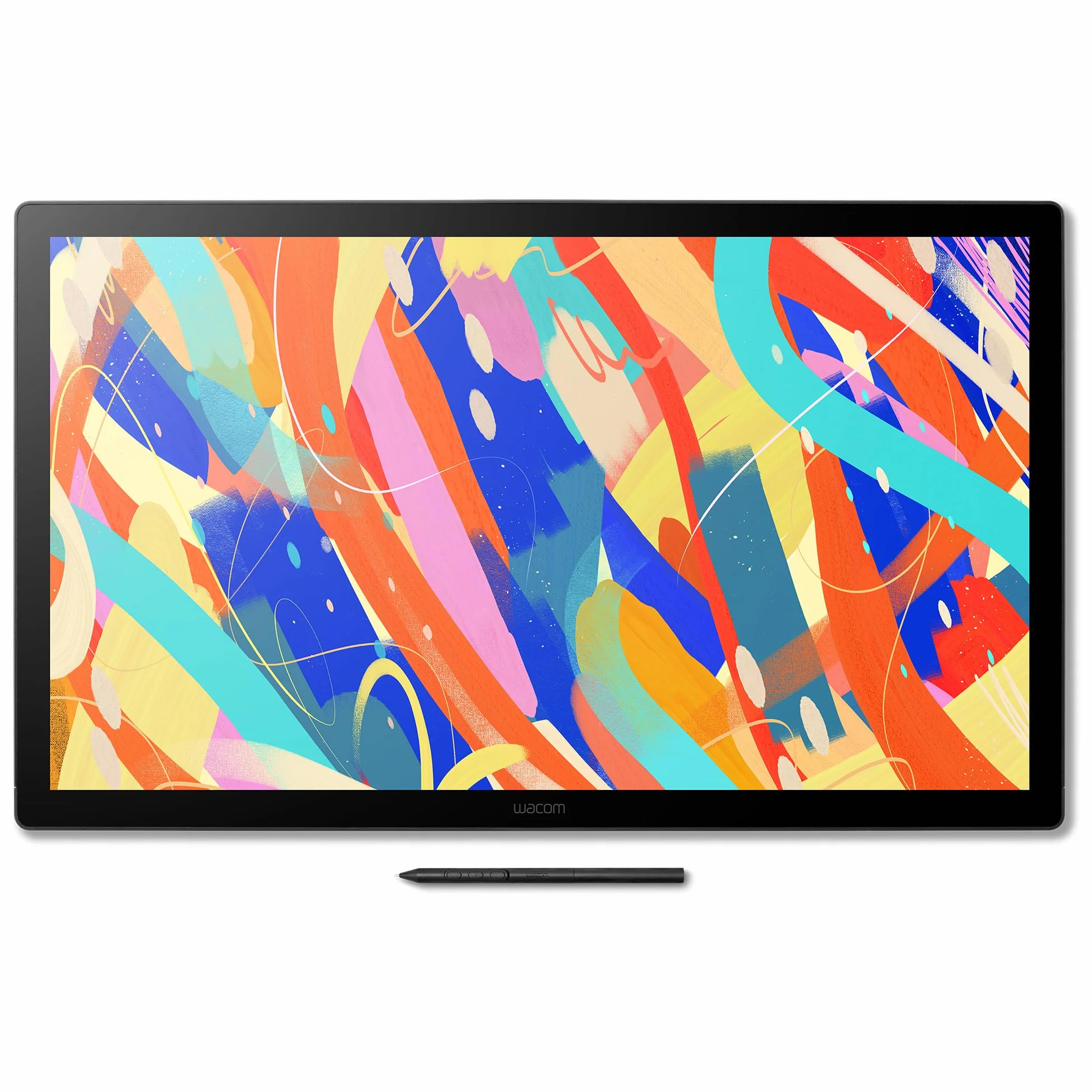 Wacom Cintiq 24 (edycja 2025) – wyświetlacz graficzny 2,5 K z Wacom Pro Pen 3, regulowany stojak, szkło antyrefleksyjne i bardzo precyzyjne kolory