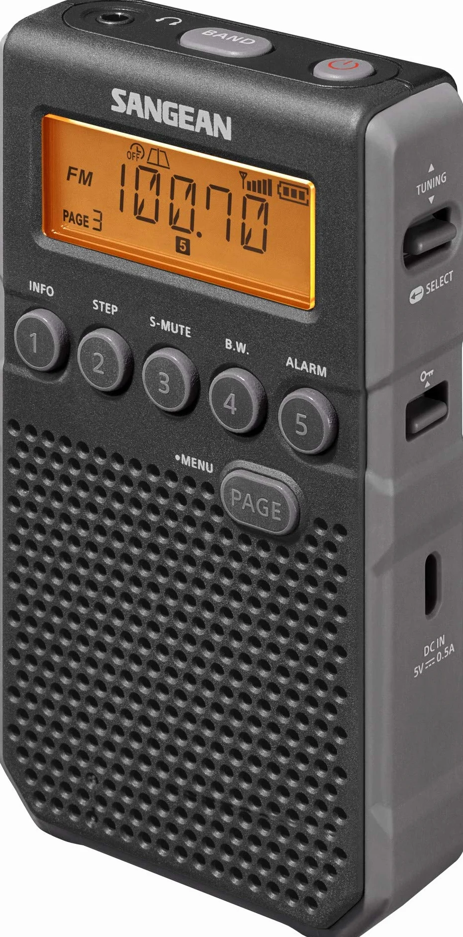 Sangean Dt-800Bl 1109-00021-AN Radio Dab, Czarny, ‎2.65 x 68.2 x 11.54 cm