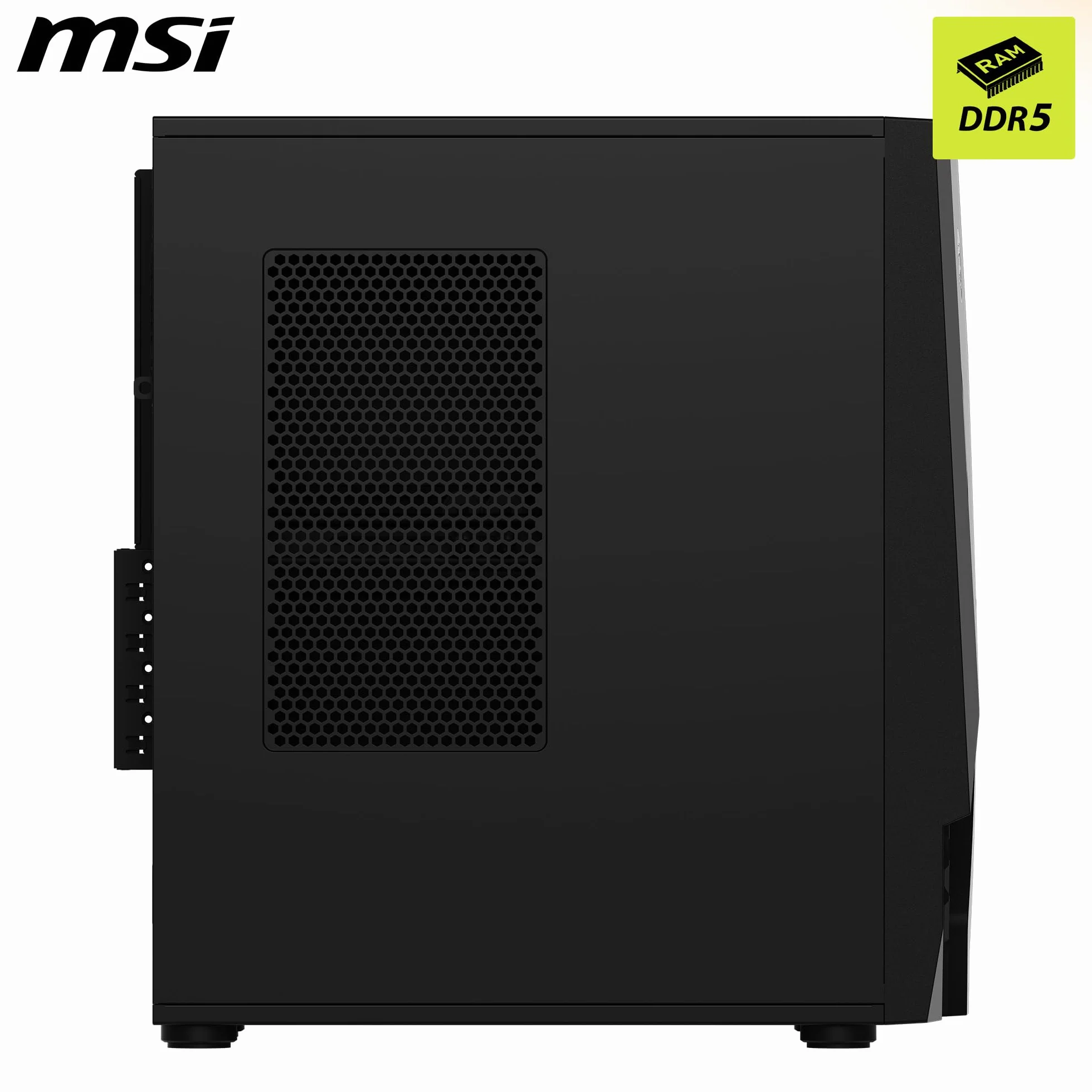 MSI MAG Infinite E1 14NVL5-104EU Gaming PC - procesor Intel Core i5 14400F, karta graficzna GeForce RTX 5060 8G, 16 GB DDR5 RAM, 1 TB SSD PCIe GEN4 x 4 w/lub DRAM NVMe - zasilacz 80+ brązowy, Wi-Fi 6E