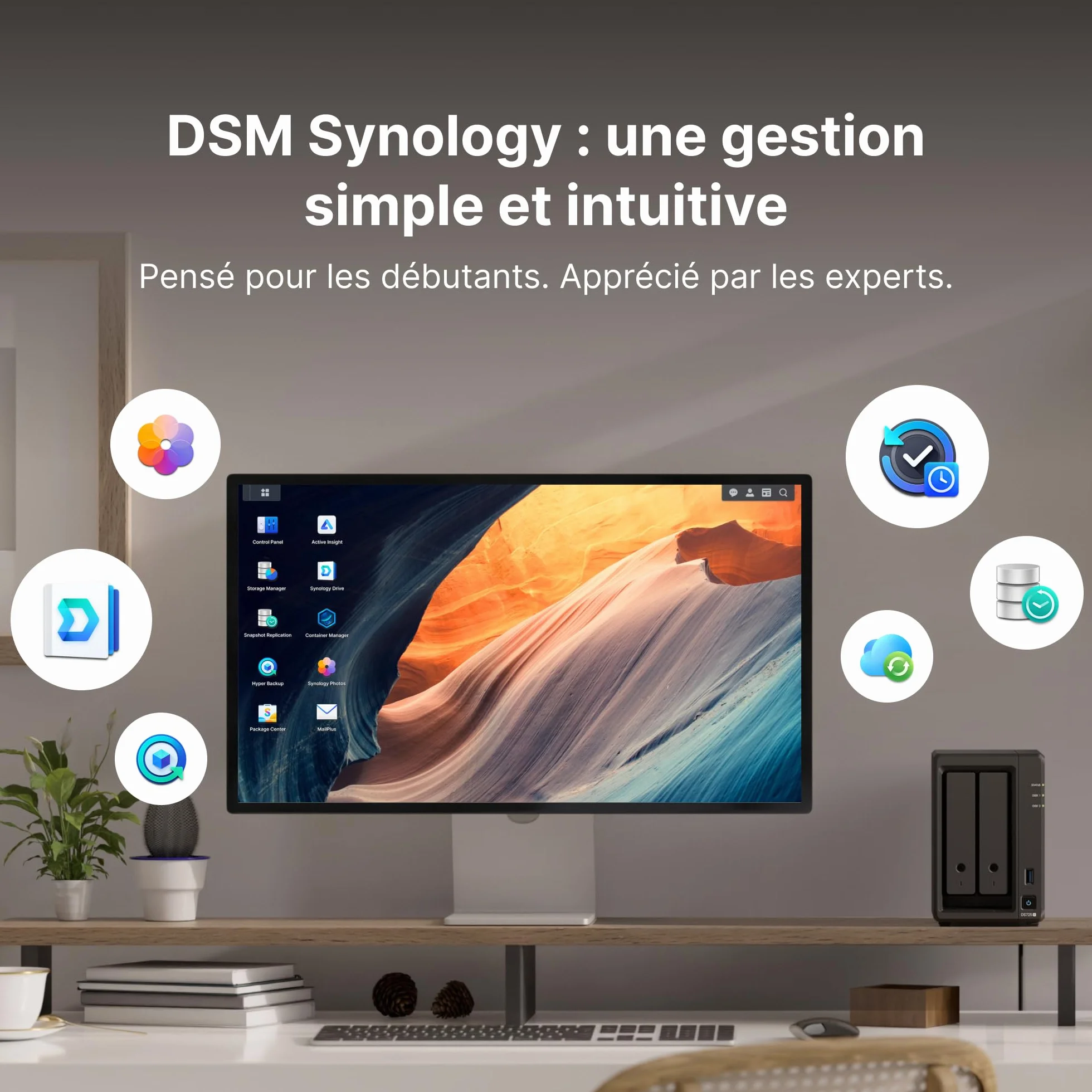 Synology DiskStation DS1525+ serwer pamięci masowej Ryzen Embedded V1500B 8 GB DDR4 0 TB - czarny