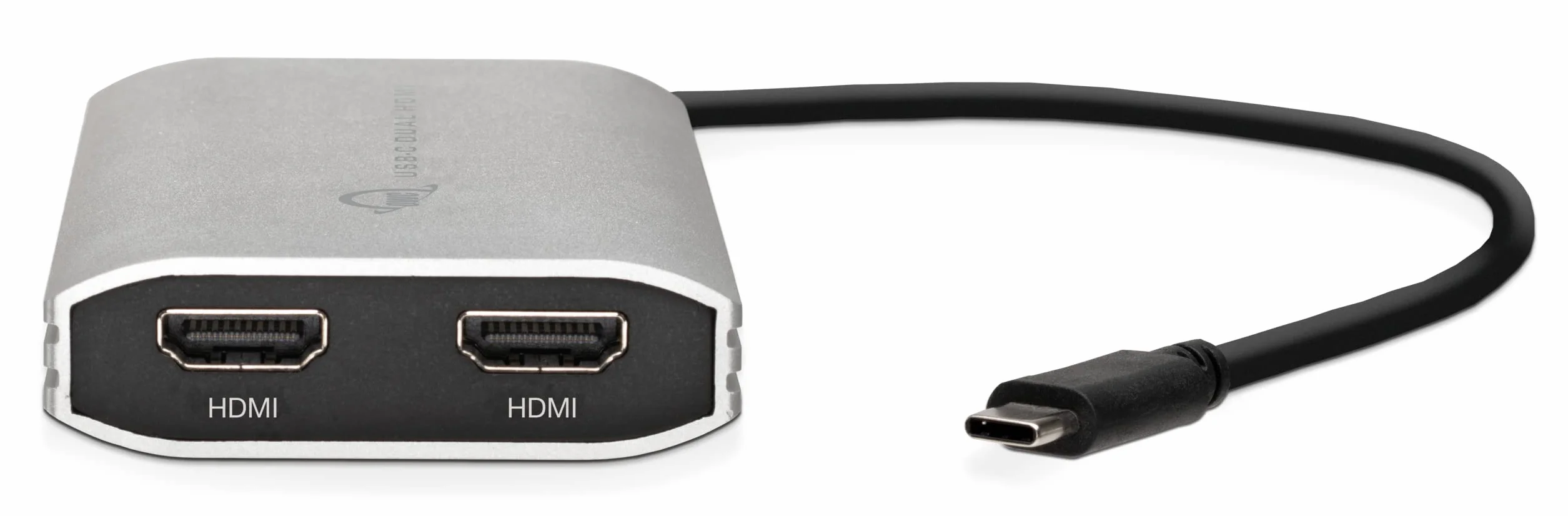 OWC Adapter wyświetlacza USB-C na Dual HDMI 4K z DISPLAYLINK do Apple M1 Mac lub dowolnego Mac lub PC z USB-C lub Thunderbolt