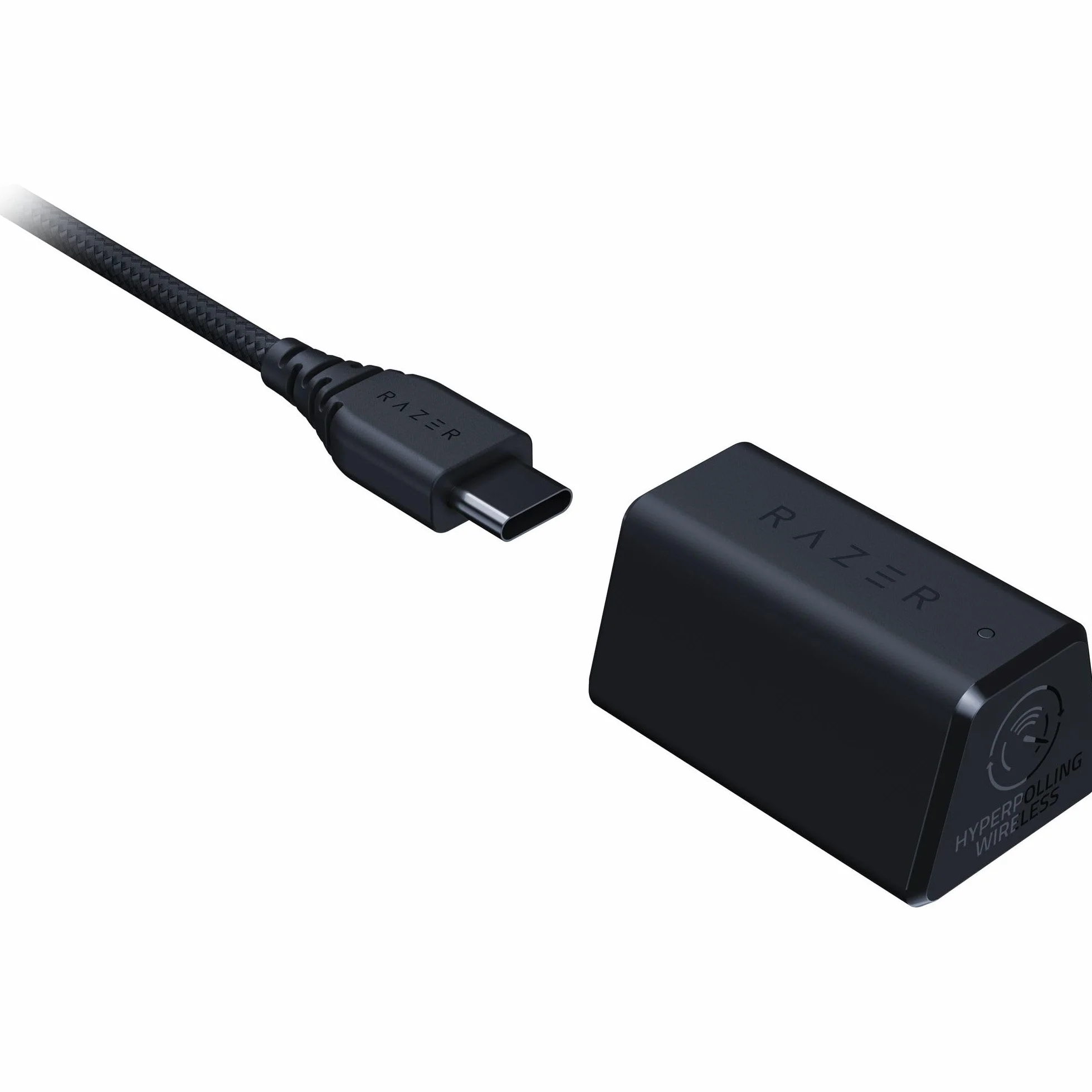 Razer DeathAdder V3 Pro HyperPolling bezprzewodowy adapter - ultralekka bezprzewodowa ergonomiczna mysz e-sportowa (63 g, czujnik optyczny Focus Pro 30K, optyczne przełączniki myszy Gen-3), kolor