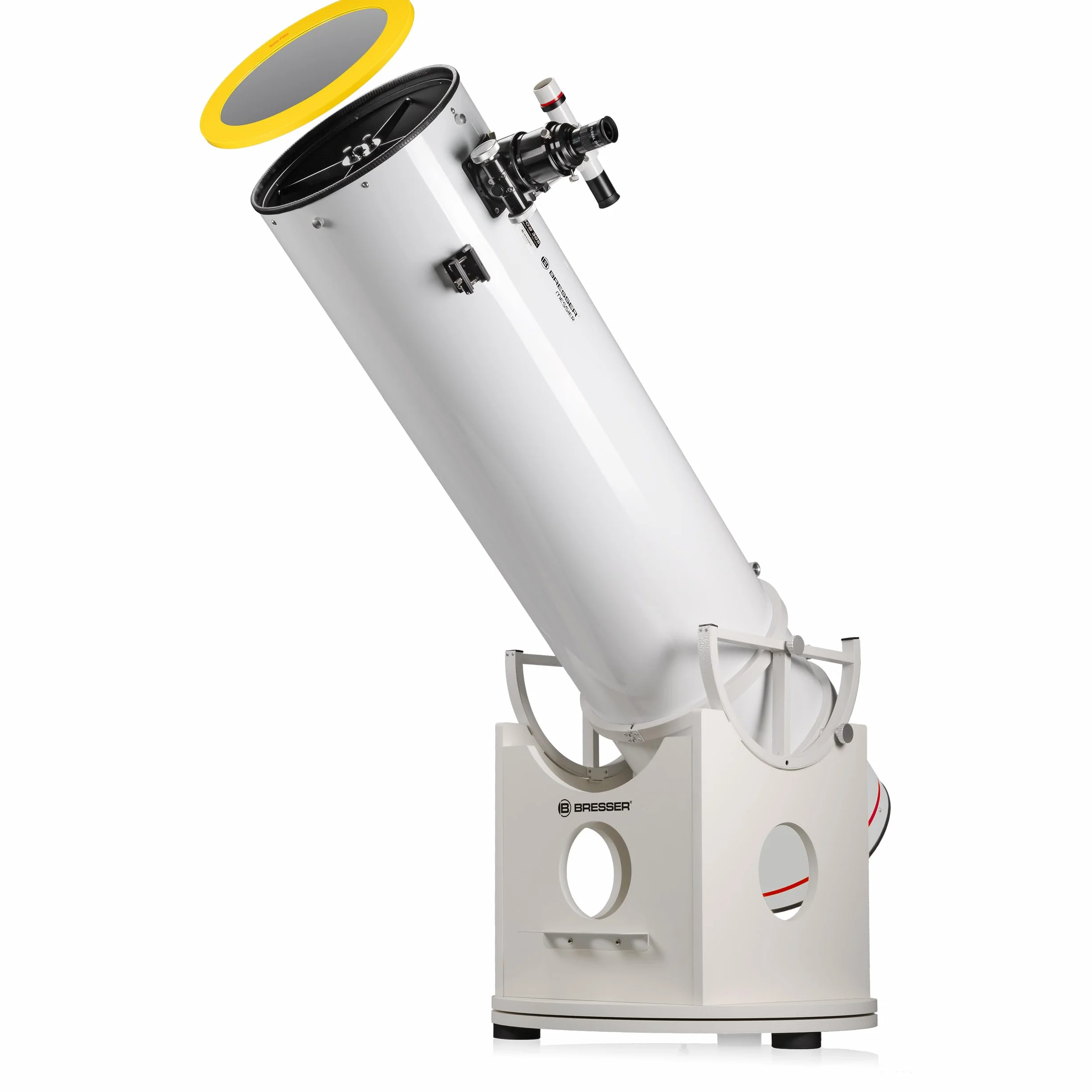 BRESSER Messier Teleskop Dobson 305 mm: Lustro paraboliczne 305 mm, lekka rurka GFK, ostrość 6.9 cm, do obserwacji nocnej i słonecznej