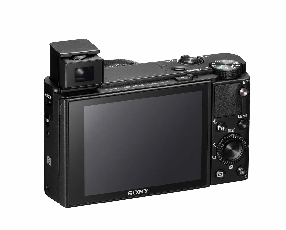 Sony RX100 VII kompaktowa kamera premium z wideo 4K, 24-200 mm F2.8-4.5, obiektyw Zeiss zoom, czujnik 1", autofokus do śledzenia wzroku dla ludzi i zwierząt, nagrywanie filmów 4K i pochylany