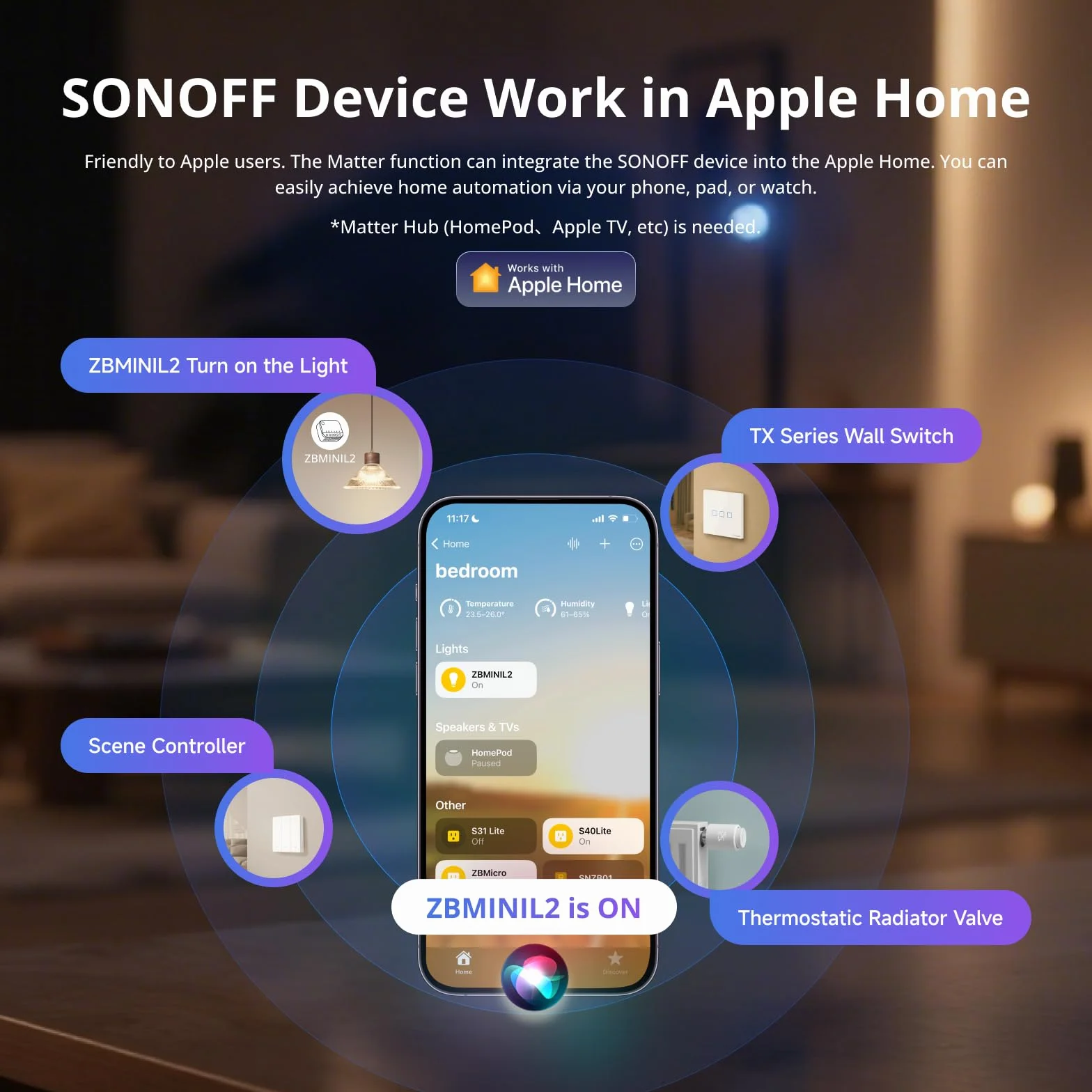 SONOFF Zigbee Bridge Ultra Smart Hub kompatybilny z technologią IoT, pojemność 256 urządzeń, dwurdzeniowy procesor 1,5 GHz, 1 GB DDR4, Ethernet i Wi-Fi, zasięg 200 m, inteligentne alarmy